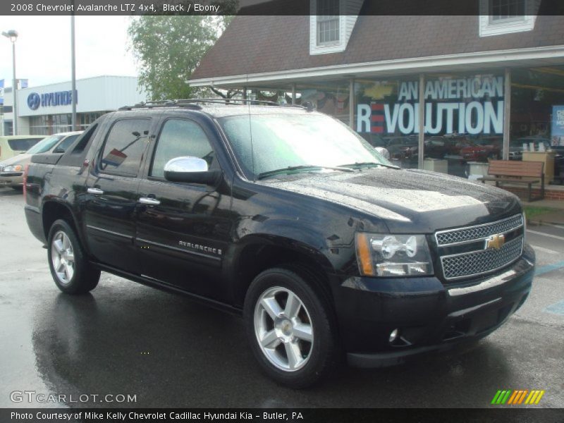 Black / Ebony 2008 Chevrolet Avalanche LTZ 4x4