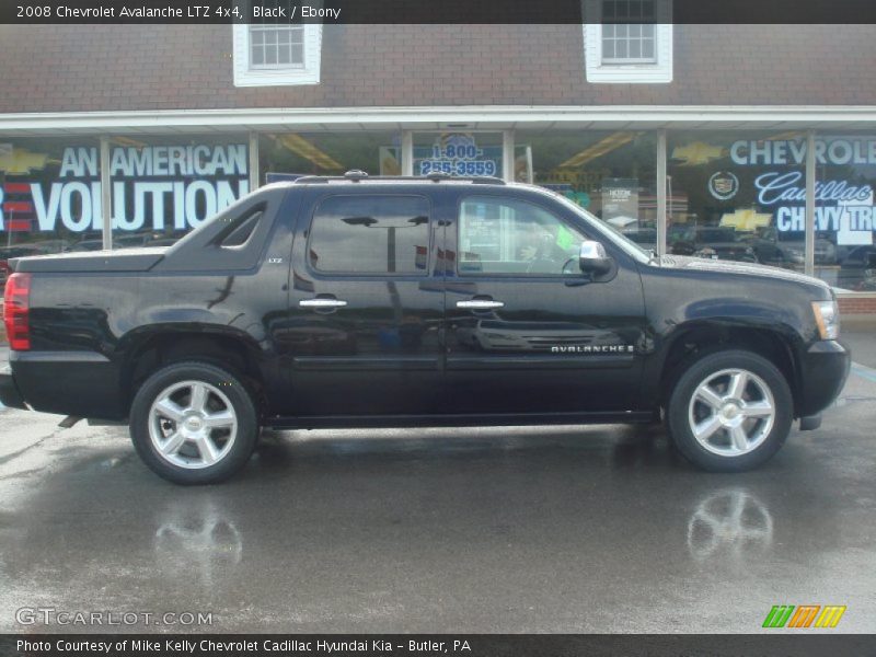 Black / Ebony 2008 Chevrolet Avalanche LTZ 4x4
