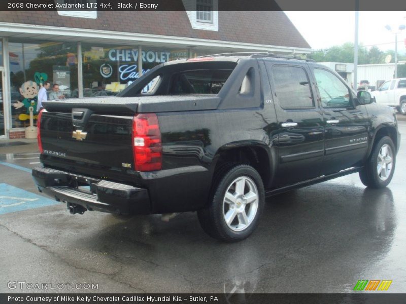 Black / Ebony 2008 Chevrolet Avalanche LTZ 4x4
