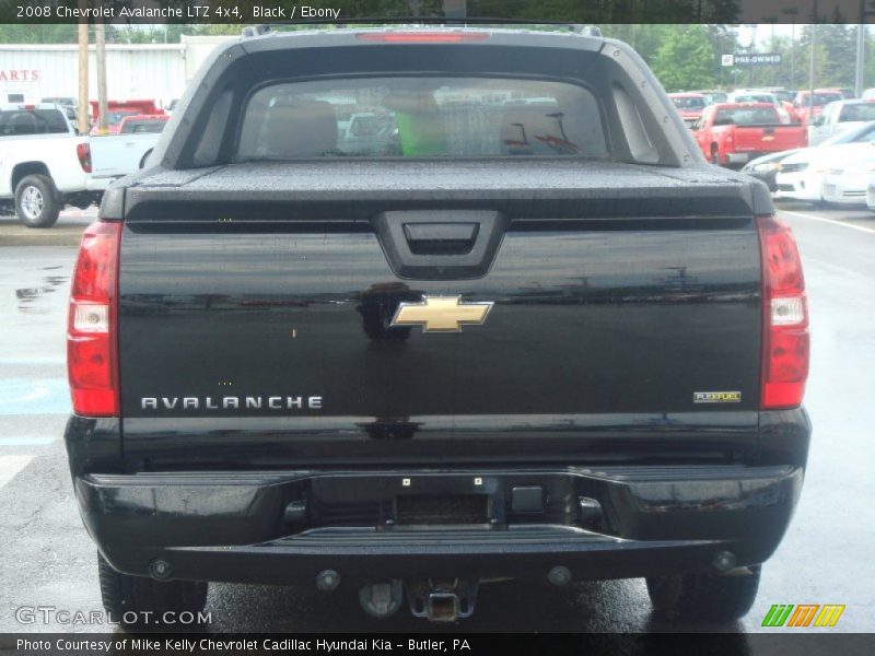 Black / Ebony 2008 Chevrolet Avalanche LTZ 4x4