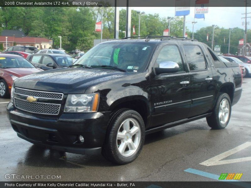 Black / Ebony 2008 Chevrolet Avalanche LTZ 4x4