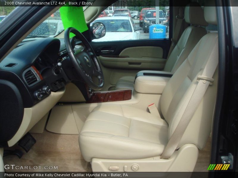 Black / Ebony 2008 Chevrolet Avalanche LTZ 4x4
