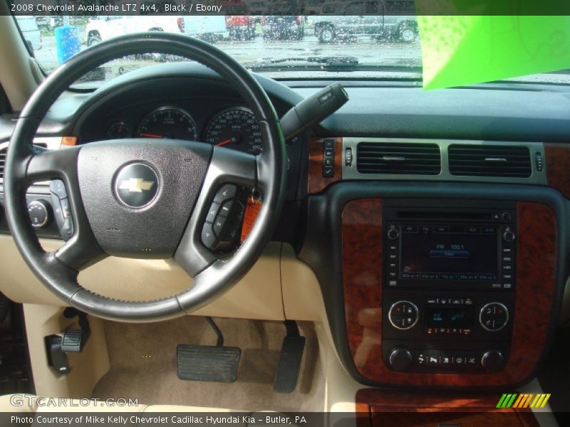 Black / Ebony 2008 Chevrolet Avalanche LTZ 4x4