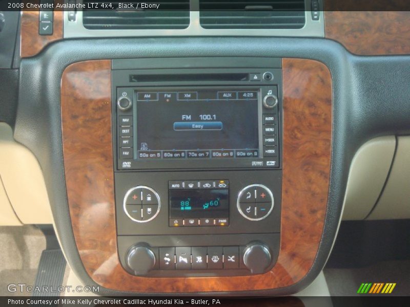 Black / Ebony 2008 Chevrolet Avalanche LTZ 4x4