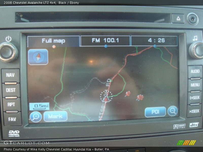 Black / Ebony 2008 Chevrolet Avalanche LTZ 4x4