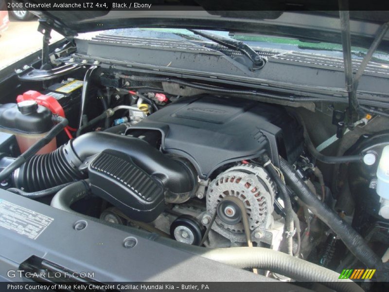 Black / Ebony 2008 Chevrolet Avalanche LTZ 4x4