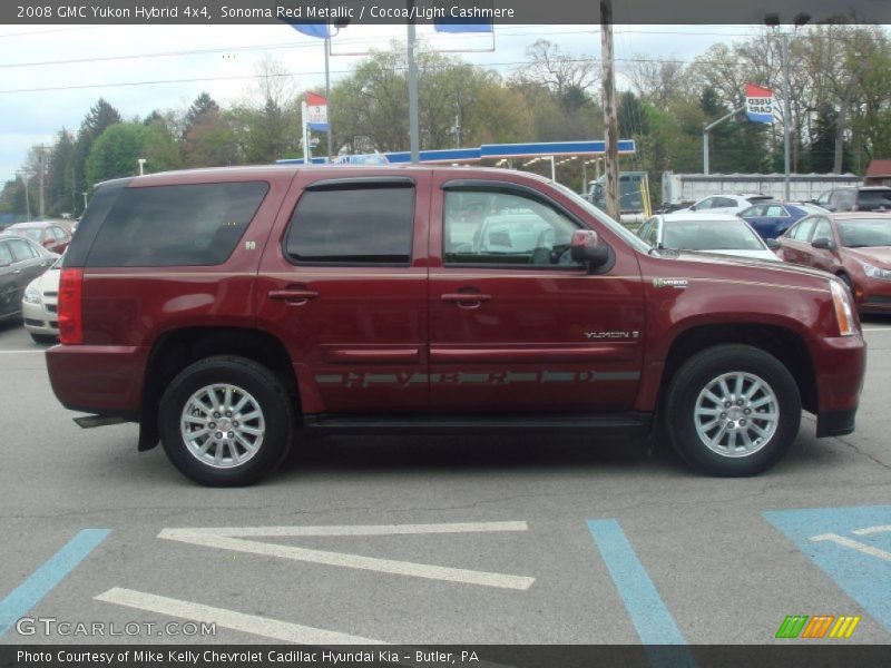  2008 Yukon Hybrid 4x4 Sonoma Red Metallic