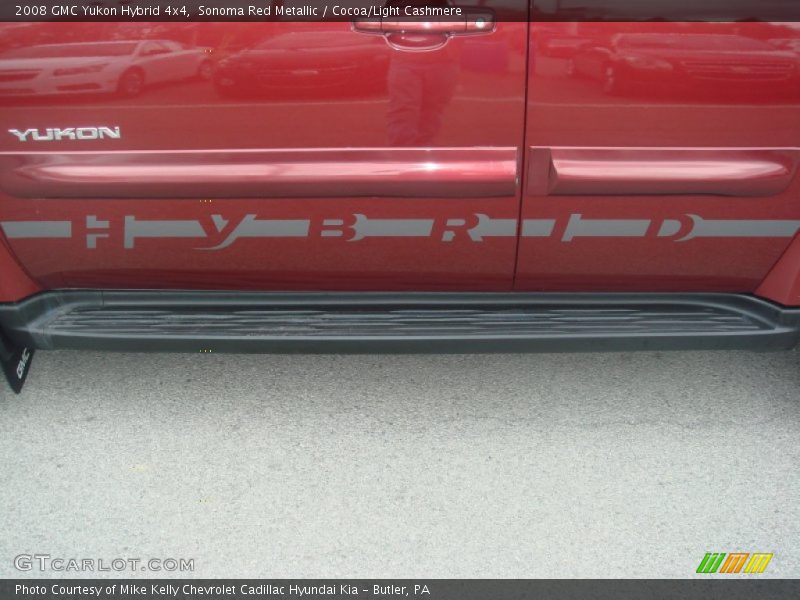 Sonoma Red Metallic / Cocoa/Light Cashmere 2008 GMC Yukon Hybrid 4x4