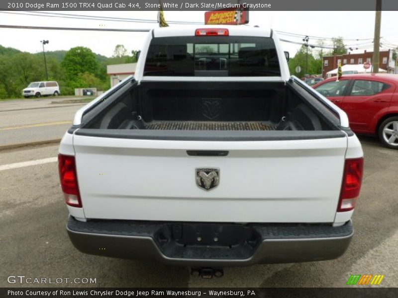 Stone White / Dark Slate/Medium Graystone 2010 Dodge Ram 1500 TRX4 Quad Cab 4x4