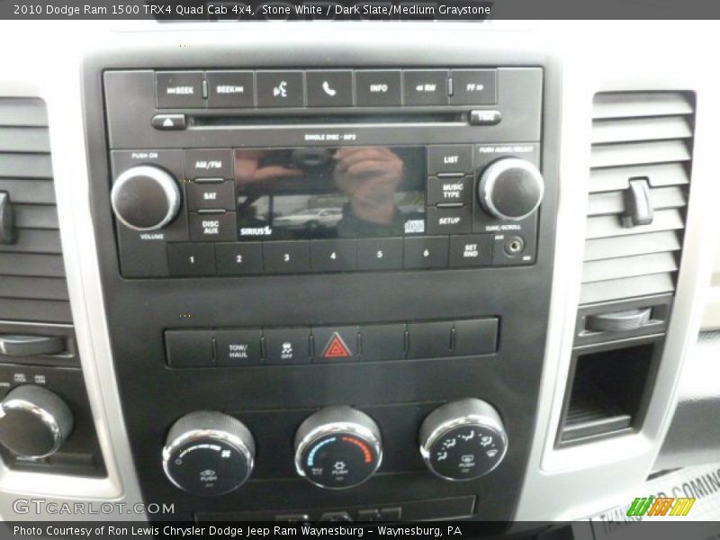Stone White / Dark Slate/Medium Graystone 2010 Dodge Ram 1500 TRX4 Quad Cab 4x4