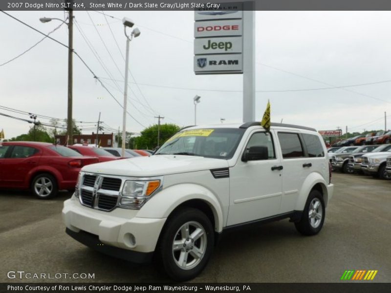 Stone White / Dark Slate Gray/Light Slate Gray 2007 Dodge Nitro SLT 4x4
