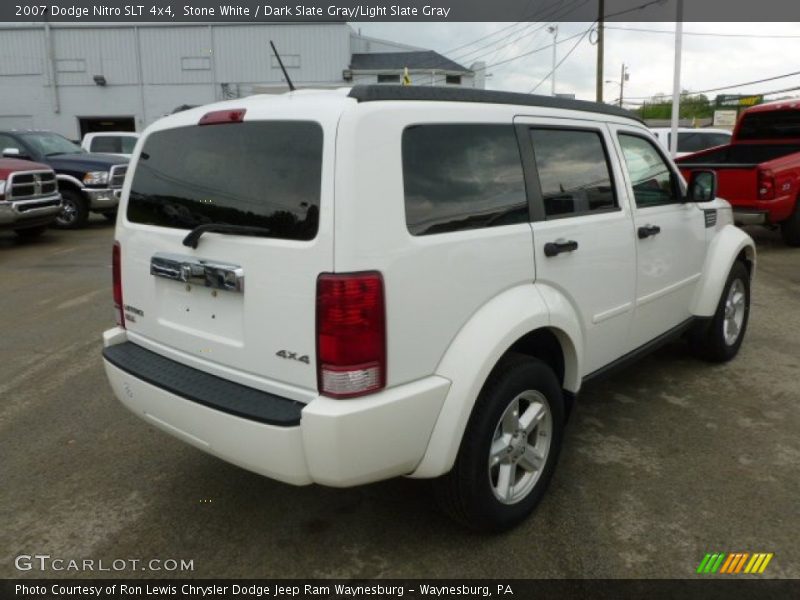 Stone White / Dark Slate Gray/Light Slate Gray 2007 Dodge Nitro SLT 4x4