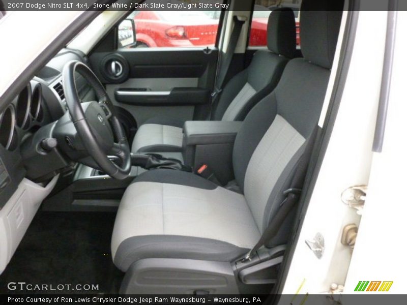 Stone White / Dark Slate Gray/Light Slate Gray 2007 Dodge Nitro SLT 4x4