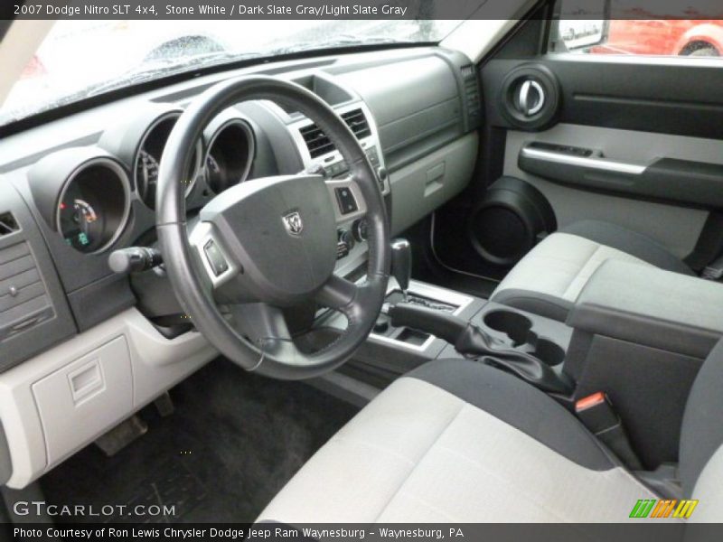Stone White / Dark Slate Gray/Light Slate Gray 2007 Dodge Nitro SLT 4x4