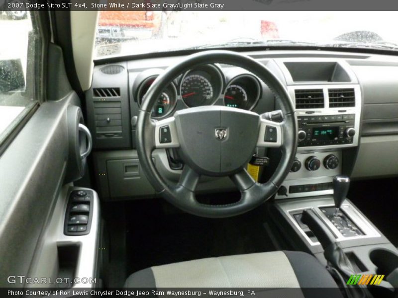 Stone White / Dark Slate Gray/Light Slate Gray 2007 Dodge Nitro SLT 4x4