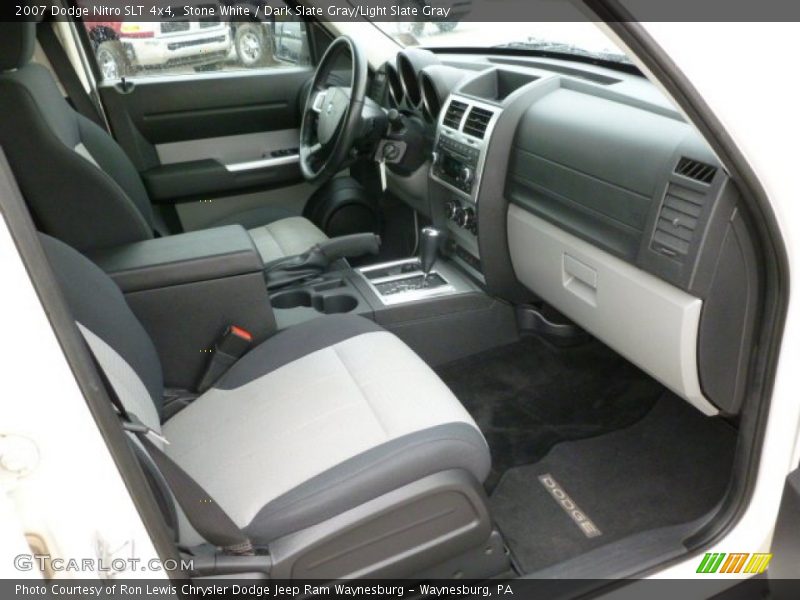 Stone White / Dark Slate Gray/Light Slate Gray 2007 Dodge Nitro SLT 4x4