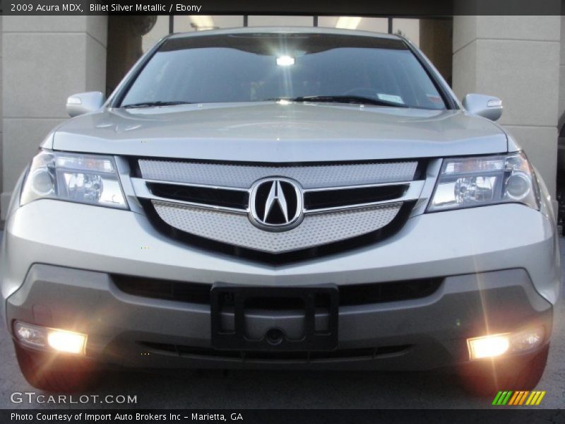 Billet Silver Metallic / Ebony 2009 Acura MDX