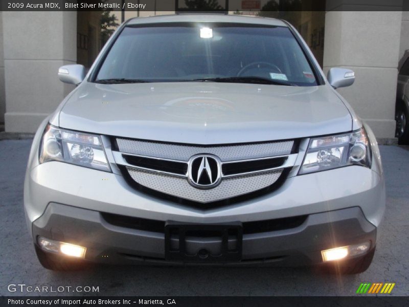 Billet Silver Metallic / Ebony 2009 Acura MDX