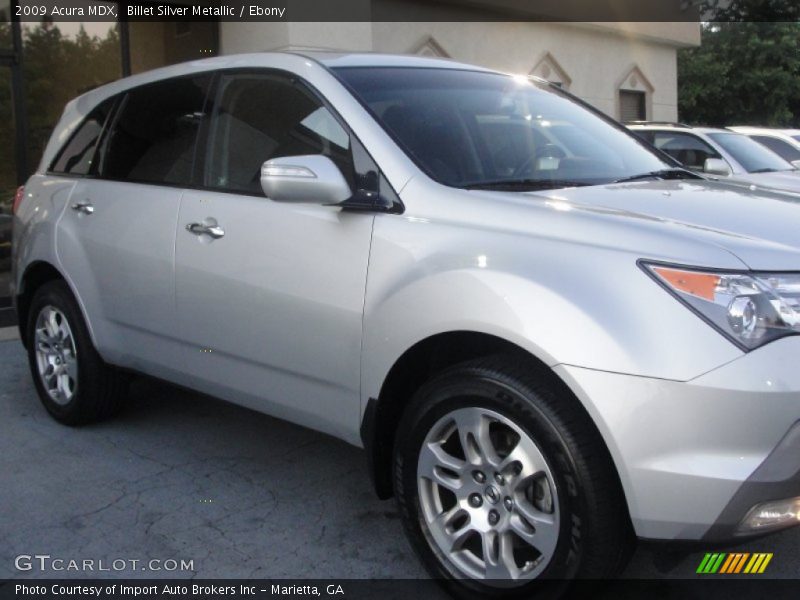 Billet Silver Metallic / Ebony 2009 Acura MDX