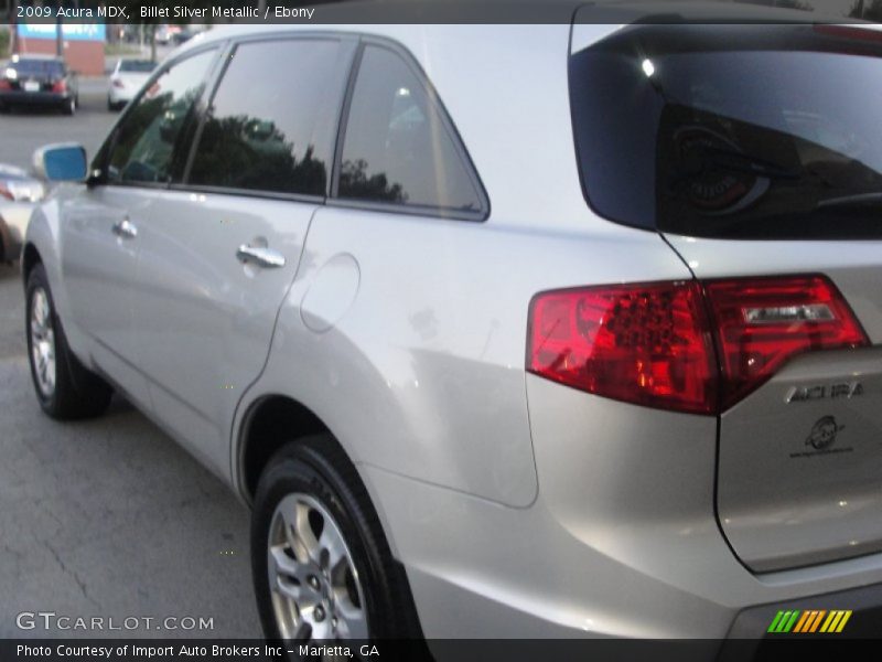 Billet Silver Metallic / Ebony 2009 Acura MDX