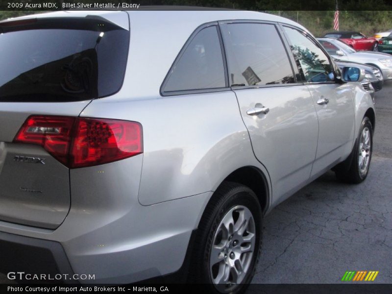 Billet Silver Metallic / Ebony 2009 Acura MDX