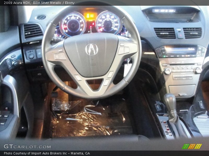 Billet Silver Metallic / Ebony 2009 Acura MDX