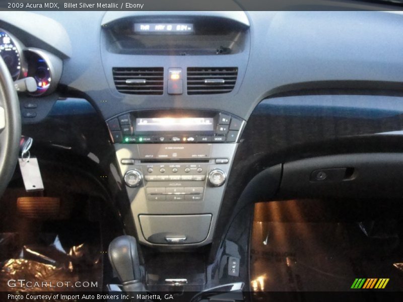 Billet Silver Metallic / Ebony 2009 Acura MDX