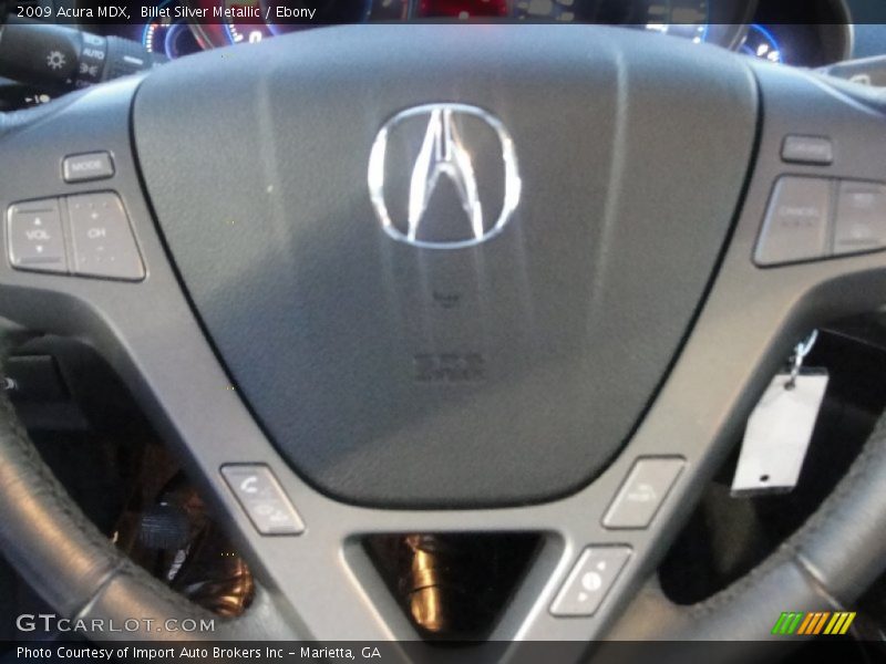 Billet Silver Metallic / Ebony 2009 Acura MDX