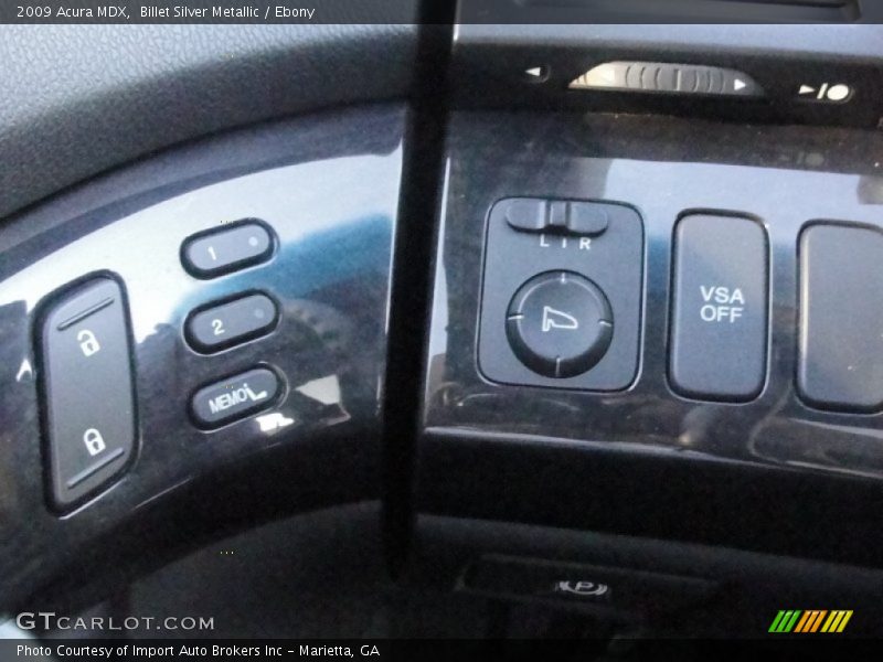 Billet Silver Metallic / Ebony 2009 Acura MDX