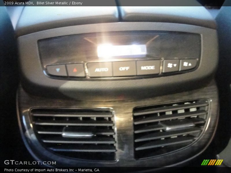 Billet Silver Metallic / Ebony 2009 Acura MDX