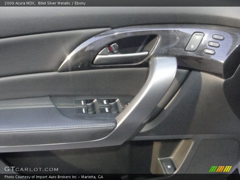 Billet Silver Metallic / Ebony 2009 Acura MDX