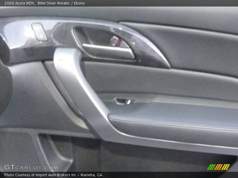 Billet Silver Metallic / Ebony 2009 Acura MDX