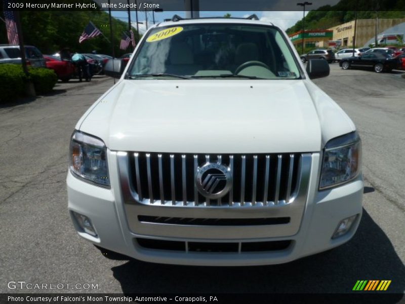 White Suede / Stone 2009 Mercury Mariner Hybrid