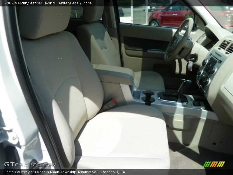White Suede / Stone 2009 Mercury Mariner Hybrid