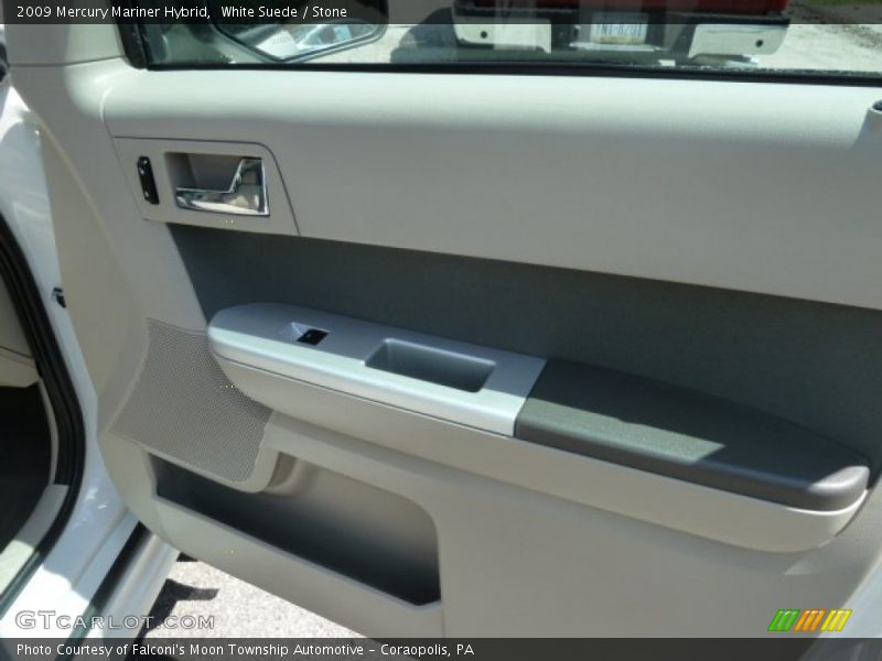 White Suede / Stone 2009 Mercury Mariner Hybrid