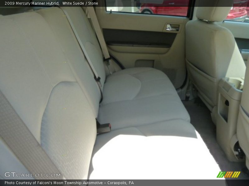 White Suede / Stone 2009 Mercury Mariner Hybrid
