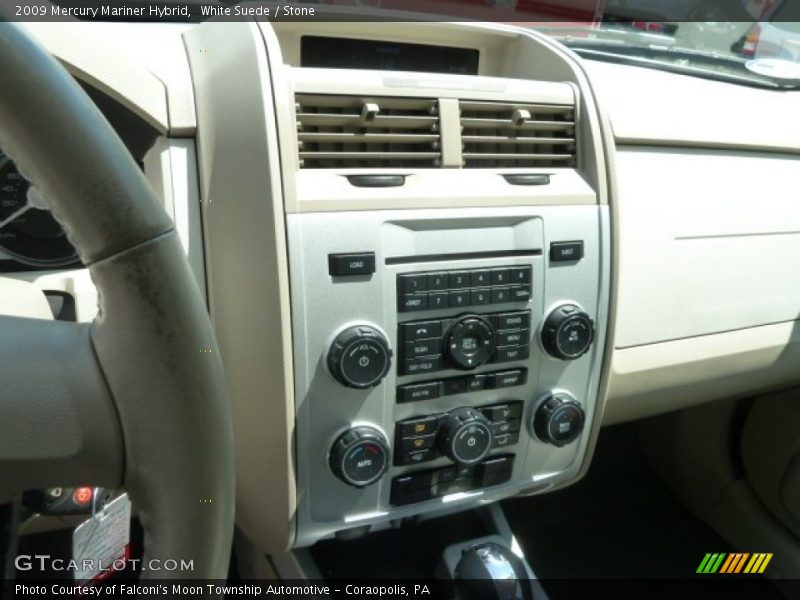 White Suede / Stone 2009 Mercury Mariner Hybrid