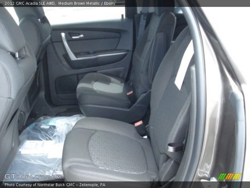 Medium Brown Metallic / Ebony 2012 GMC Acadia SLE AWD