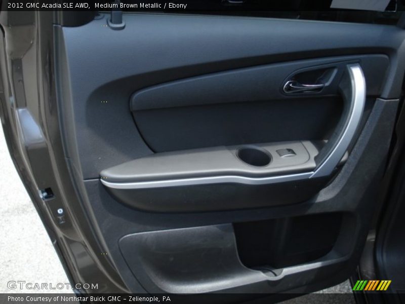 Medium Brown Metallic / Ebony 2012 GMC Acadia SLE AWD