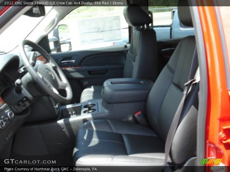 Fire Red / Ebony 2012 GMC Sierra 3500HD SLE Crew Cab 4x4 Dually