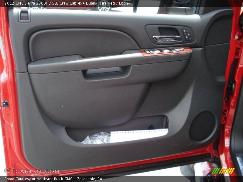 Fire Red / Ebony 2012 GMC Sierra 3500HD SLE Crew Cab 4x4 Dually