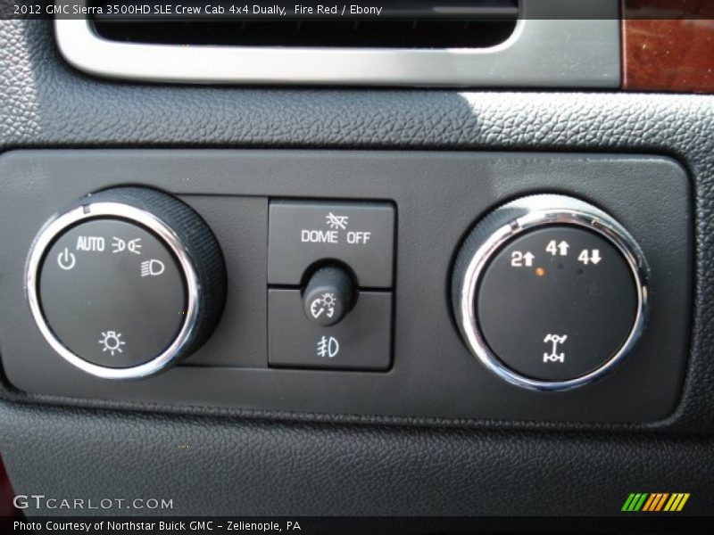 Fire Red / Ebony 2012 GMC Sierra 3500HD SLE Crew Cab 4x4 Dually