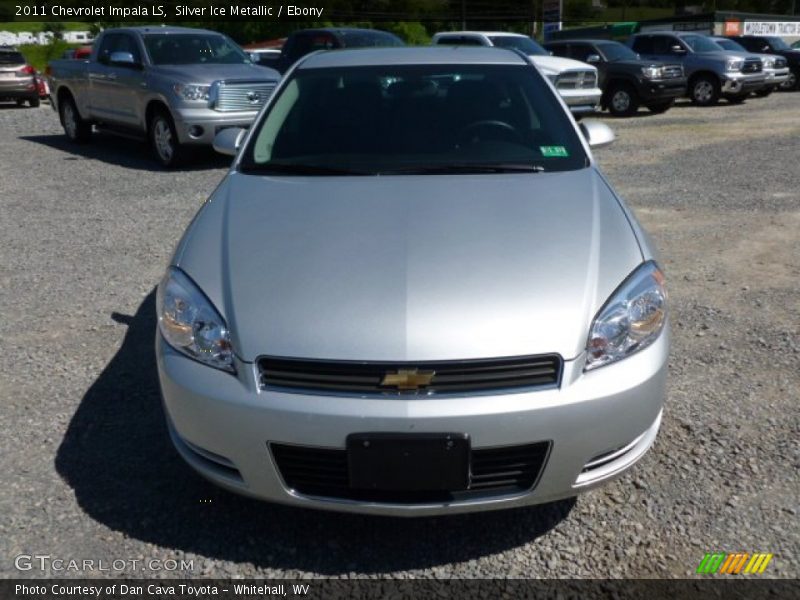 Silver Ice Metallic / Ebony 2011 Chevrolet Impala LS