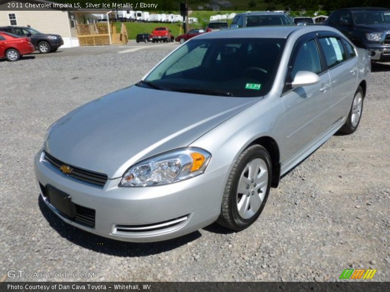 Silver Ice Metallic / Ebony 2011 Chevrolet Impala LS