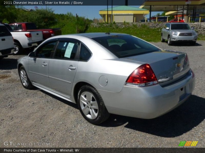 Silver Ice Metallic / Ebony 2011 Chevrolet Impala LS