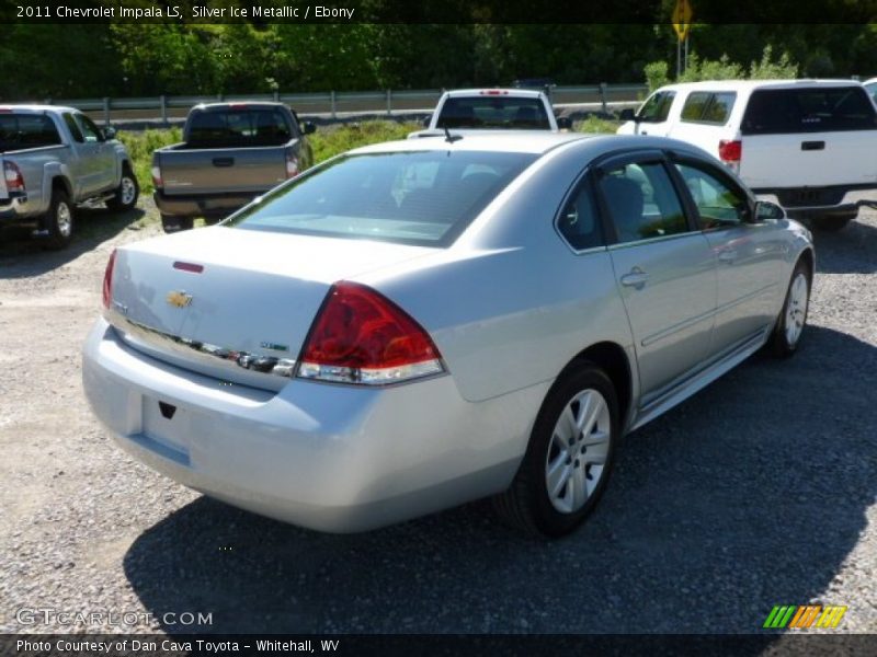Silver Ice Metallic / Ebony 2011 Chevrolet Impala LS
