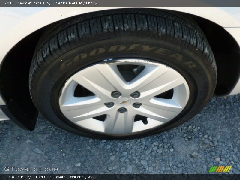 Silver Ice Metallic / Ebony 2011 Chevrolet Impala LS