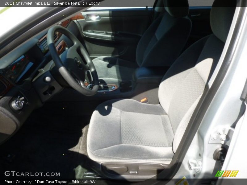 Silver Ice Metallic / Ebony 2011 Chevrolet Impala LS