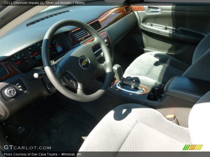 Silver Ice Metallic / Ebony 2011 Chevrolet Impala LS