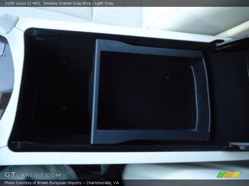 Smokey Granite Gray Mica / Light Gray 2008 Lexus LS 460